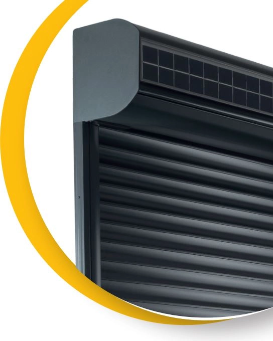 SOLARROLLLADEN RAL 7016 : Vorbaurollladen Aluminium ID Rollladen Abb.: solarrollladen-ral-7016.webp