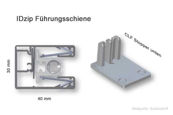 Abb.: idzip-markise-fuehrung-stopper-unten.webp