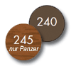 Bubendorff ID Rollladen - Abbildung zeigt Lamellen-Farbe Holzimitat 245 Bubendorff Rollladen Lamellen-Farbe Holzimitation 245