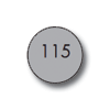 Bubendorff ID Rollladen in der Farbe Silber 115 RAL 9006 Bubendorff Rollladen Farbe Silber / Weißaluminium 115 RAL 9006