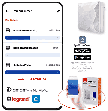 iDiamant with netatmo